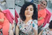 Video: Două asistente medicale din Spitalul Rovinari, live pe TikTok, în timpul programului