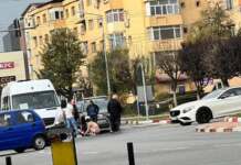 Accident pe trecerea de pietoni