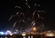 Foc de artificii în noaptea dintre ani, la Tg-Jiu