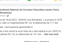 Două cutremure succesive resimțite de gorjeni. Ce intensitate au avut