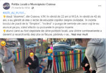 Au ieșit în parc cu copiii dar și cu punga de semințe. Poliția Locală a dat amenzi și le-a pus să și măture