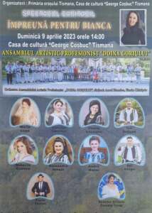 afiș spectacol Tismana