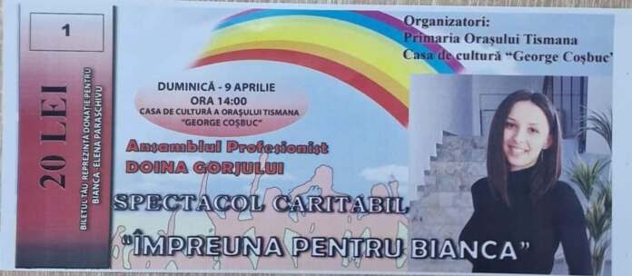 bilet spectacol caritabil bilet spectacol caritabil