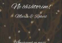 Maria Constantin se pregătește de o nouă nuntă Invitație Maria Constantin