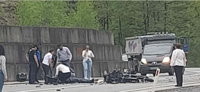 accident motocicletă