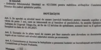 taxa spital