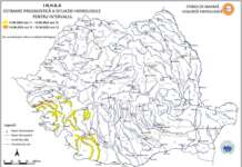 Avertizarea hidrologilor: Risc de viituri pe râuri
