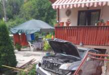 Foto: A fugit cu mașina unchiului și a făcut accident. Are doar 15 ani