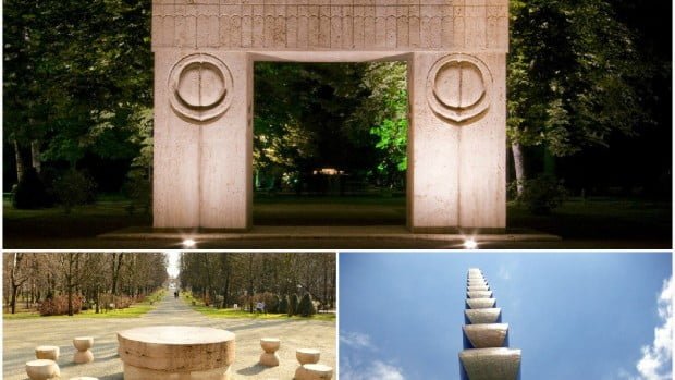 brancusi Ansamblul monumental Calea Eroilor