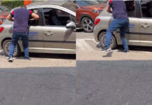 Video: Scene de violență în plină stradă violenta in trafic