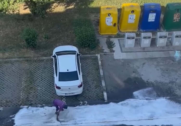 spalat trotuar spalat trotuar Bumbesti Jiu