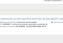 Licitație de aproape 1.000.000 lei pentru deszăpezirea orașului Tg-Jiu