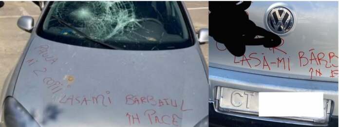 masina cu mesaj