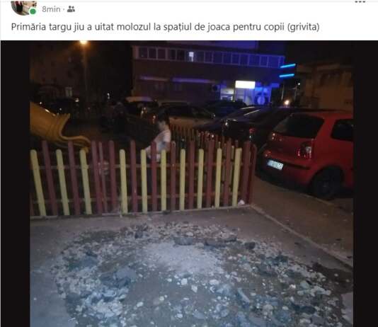 moloz spațiu de joacă