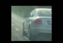 Video: S-a răsturnat cu mașina într-o curbă, în timp ce fugea de poliție