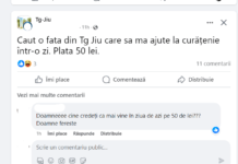 Tg-Jiu: A pus un anunț de angajare și a atras o serie de reacții negative. Ce a scris anunț Tg-Jiu