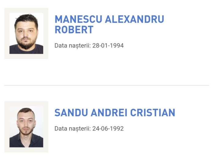 cautati de politie