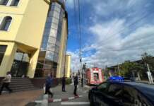 ISU intervine pentru evacuarea fumului din clădirea Centrului de Calcul centrul de calcul evacuare