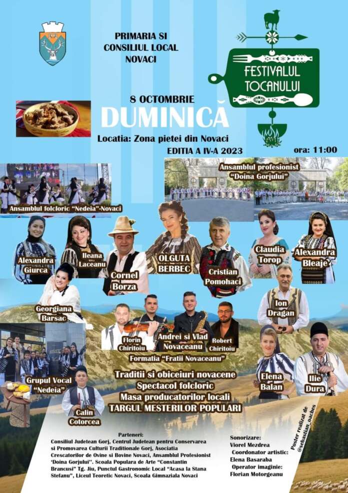festivalul tocanului novaci