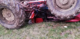 tractor accident