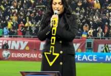 Andra Măruță nu a știut Imnul României, pe care l-a cântat aseară pe Arena Națională