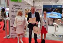 Comuna Peștișani, la târgul de turism de la București