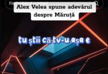 Alex Velea foc și pară pe Cătălin Măruță: ”calcă pe cadavre”