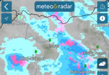 Rafale de vânt și temperaturi în creștere