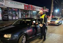 Câte amenzi rutiere au aplicat polițiștii de 8 și 9 martie