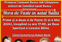 Hora de Paște din satul Bâlta, o tradiție la care participă foarte multă lume