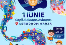 Sărbătorește Ziua Copilului la Aerodromul Barza din Târgu Jiu pe 1 iunie!