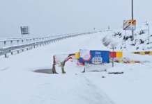 Ninsoare pe Transalpina: Avertizare pentru șoferi să evite sectorul închis al DN 67C