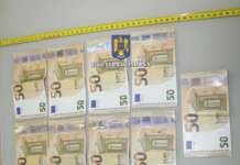Bărbat arestat după ce a folosit bancnote de 50 euro false