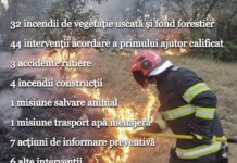 ISU Gorj: 98 de intervenții în ultimele 3 zile