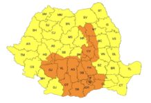 Atenție! Gorjul se află în cod portocaliu de ploi torențiale