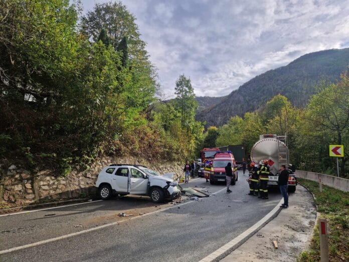 accident defileul jiului