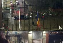 S-a restaurant cu mașina și a ajuns în curtea unei societăți