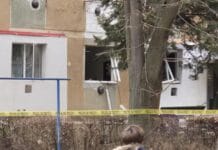 Explozie într-un bloc de locuințe din Târgu Jiu: O femeie rănită și pagube semnificative