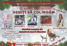 Primăria Tismana vă invită la un spectacol de colinde!