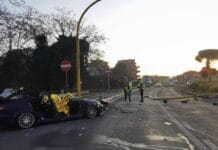 a murit în accident în Roma