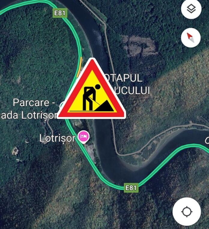 restricții de circulație restricții de circulație pe DN 7, Valea Oltului