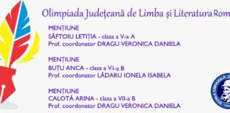 Elevele de la Școala Gimnazială „Constantin Brâncuși” Târgu Jiu, premiate la Olimpiada Județeană de Limba și Literatura Română