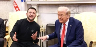 Bluza de 215 euro purtată de Zelenski la Casa Albă a devenit un simbol al solidarităţii