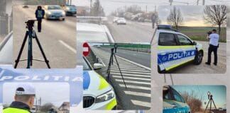 Poliția Română desfășoară acțiunea „Speed” pentru combaterea vitezei excesive în trafic