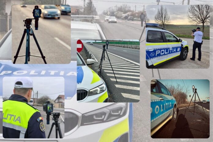politia radar Poliția Română desfășoară acțiunea „Speed” pentru combaterea vitezei excesive în trafic