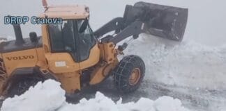 Transalpina: A început deszăpezirea între Rânca și Obârșia Lotrului.
