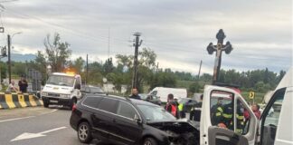 Accident rutier pe DN 66 Vârț