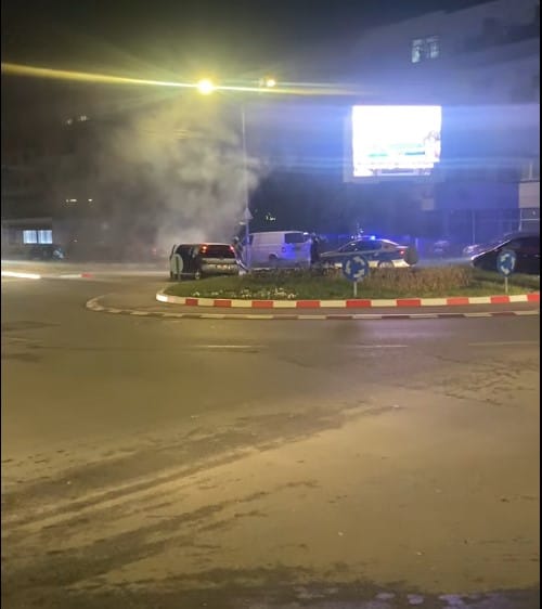 accident Urmărire ca în filme pe străzile din Târgu Jiu
