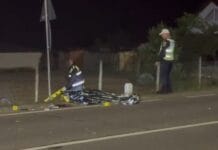 Biciclist accidentat mortal