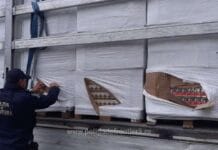 Captură impresionantă a polițiștilor de frontieră: 4 milioane de țigarete